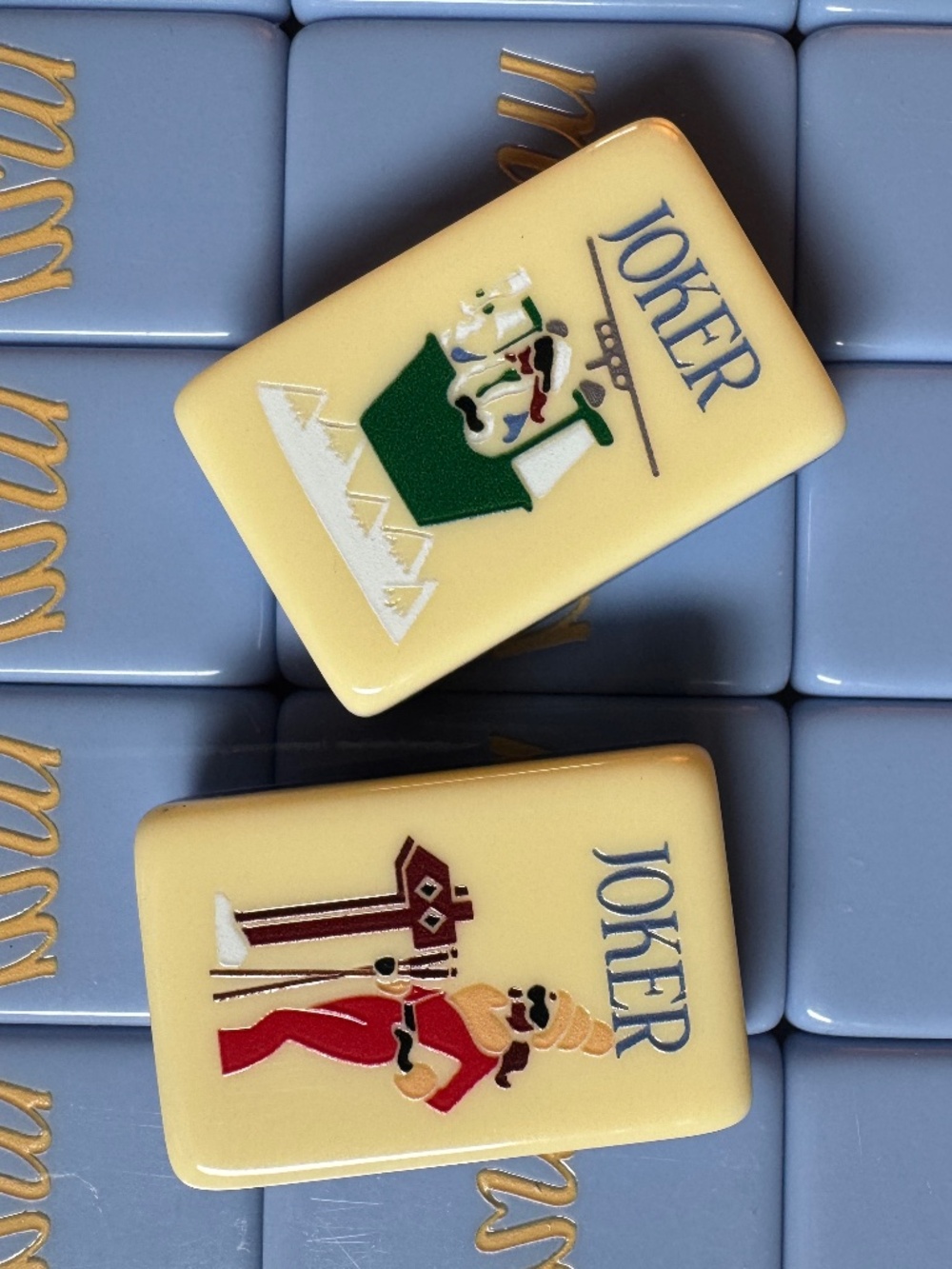 Apres Ski Mahjong Tiles. Delivered in 7 days from my home to yours.